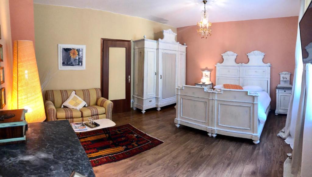 Kuchyň nebo kuchyňský kout v ubytování Appartamenti La Menaresta quiet & relax near Bellagio
