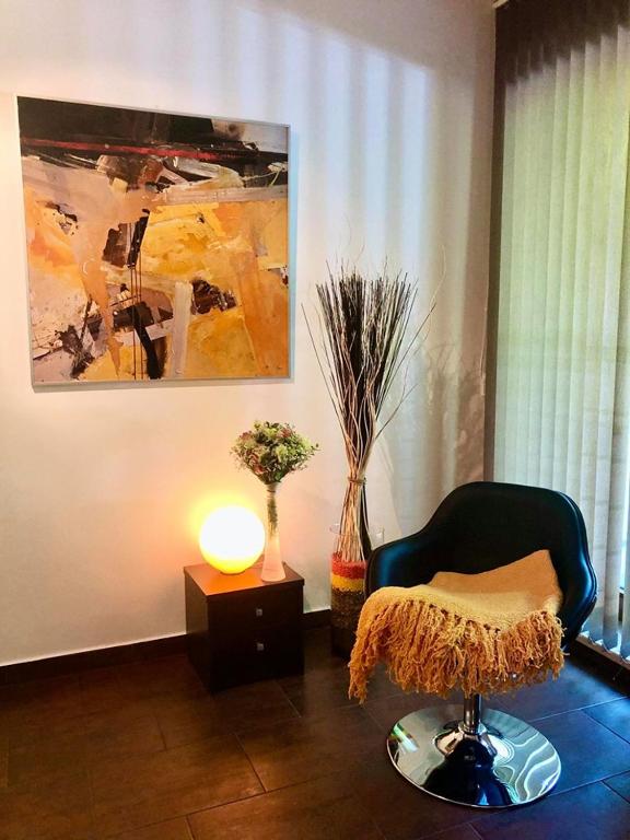 Posezení v ubytování Apartmány Kolonáda