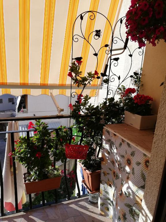 Balkón nebo terasa v ubytování L'Anfora