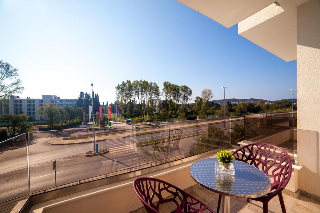 A balcony or terrace at Sole Mio