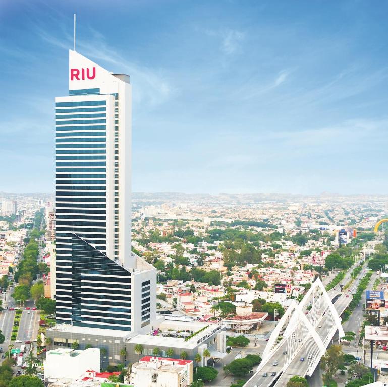 Nespecifikovaný výhled na destinaci Guadalajara nebo výhled na město při pohledu z hotelu