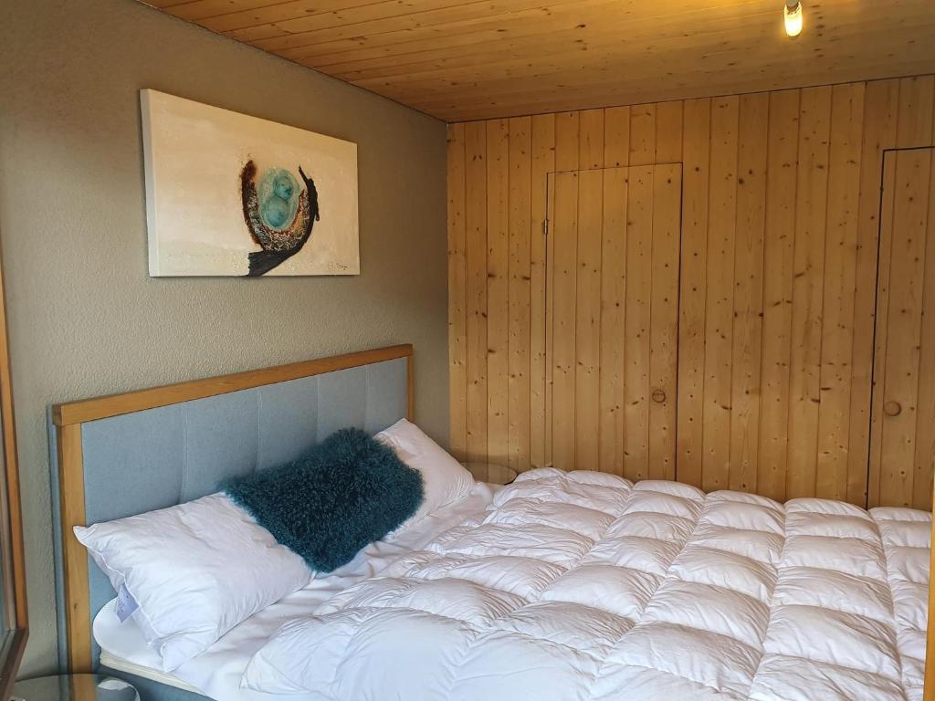 Voodi või voodid majutusasutuse Appartement Seelewärmerli - Balsam für Ihre Seele toas