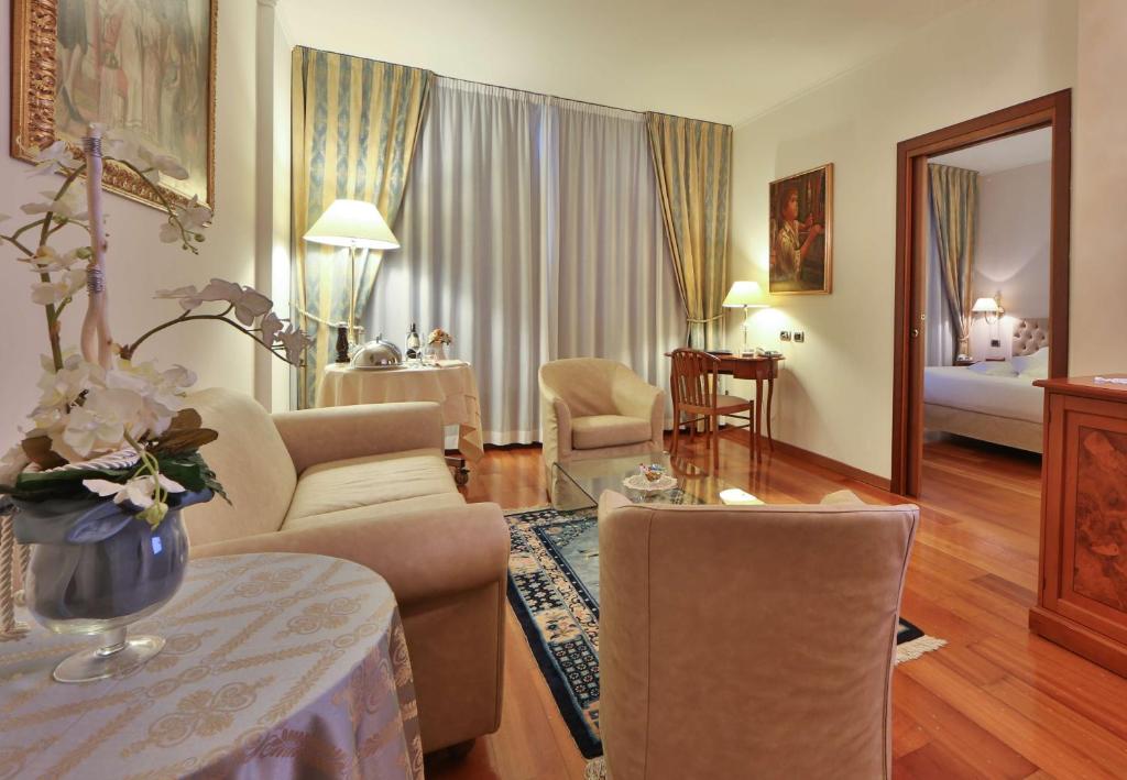 Posezení v ubytování Best Western Hotel Globus City