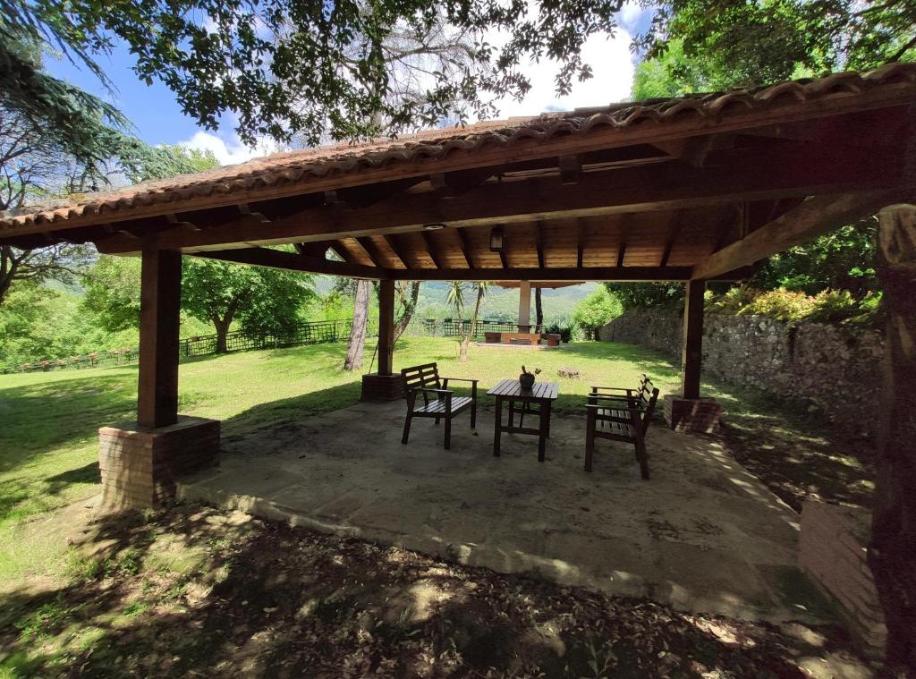 Zahrada ubytování Posada La Casa de Lastras