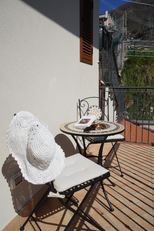 Balkon lub taras w obiekcie Angolo Fiorito