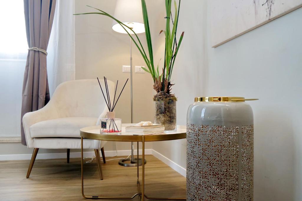 Posezení v ubytování Il Borgo Luxury Suites