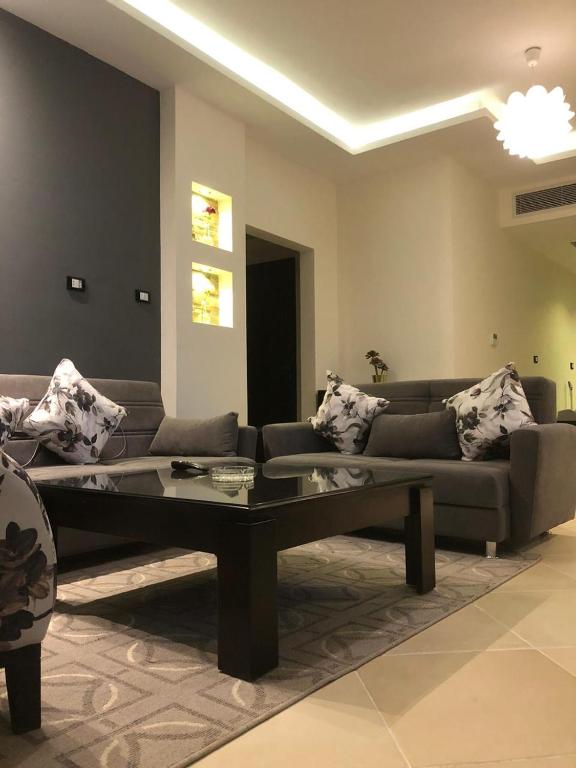 Posezení v ubytování Elite Suites Hurghada