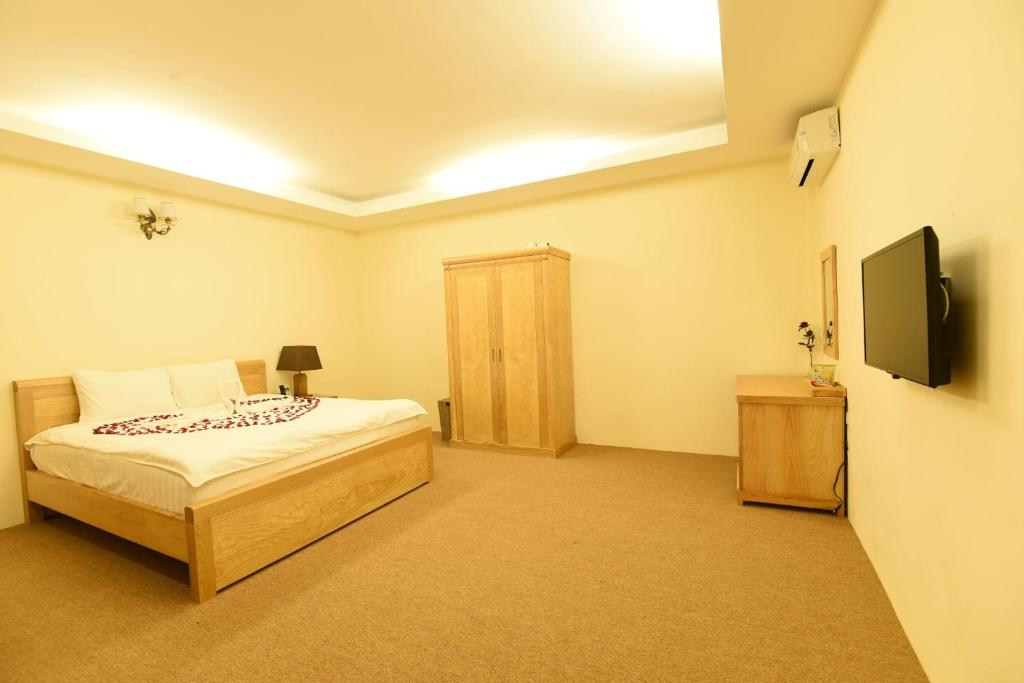 TV a/nebo společenská místnost v ubytování Paragon Resort Ba Vi