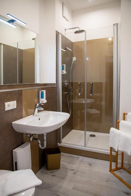 Koupelna v ubytování City Hotel Bamberg