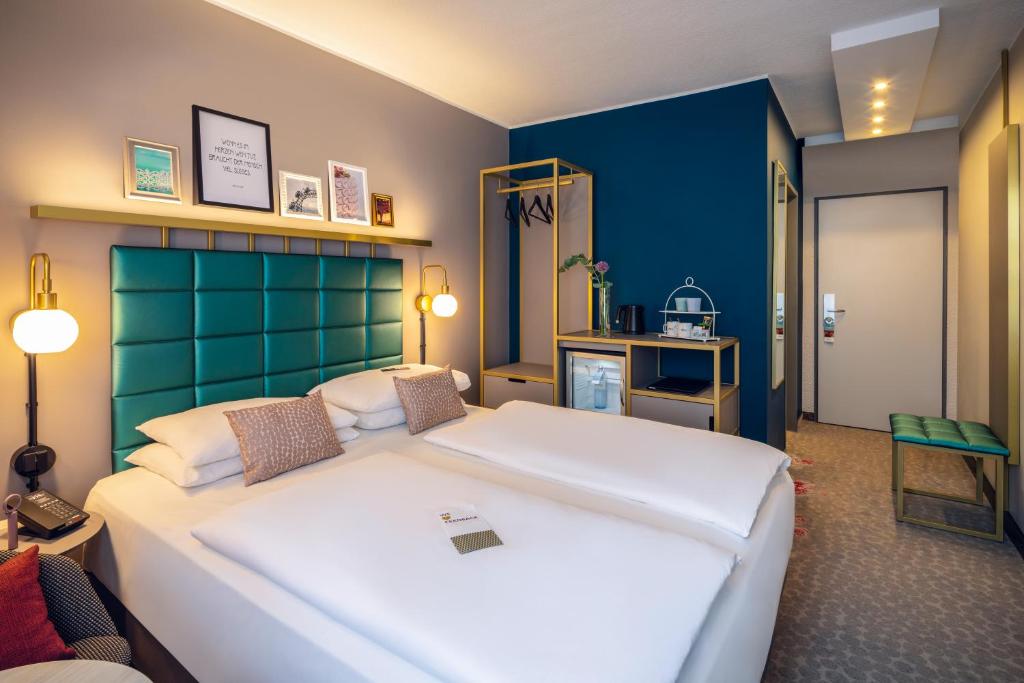 Postel nebo postele na pokoji v ubytování Mercure Wien Zentrum