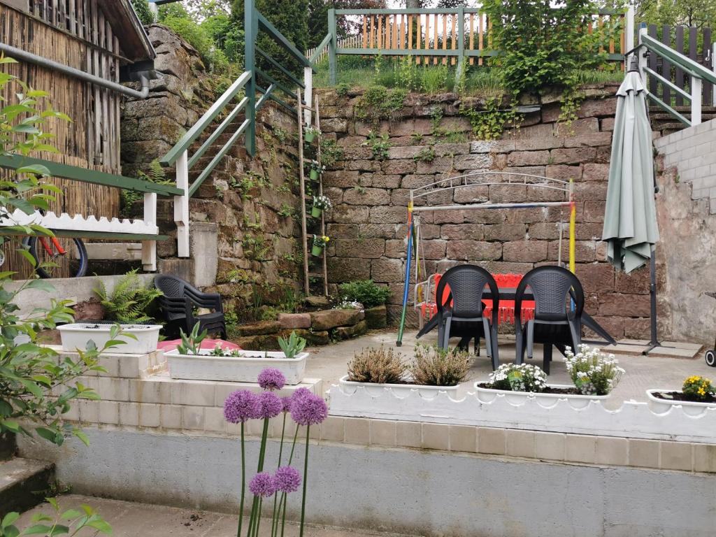 Zahrada ubytování Ferienwohnung TAL-ECK