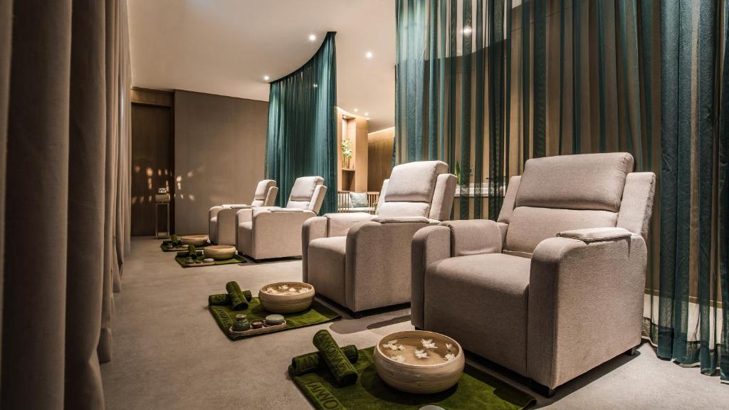 Posezení v ubytování Sel de Mer Hotel & Suites