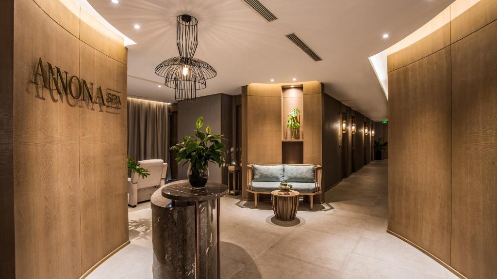 Posezení v ubytování Sel de Mer Hotel & Suites