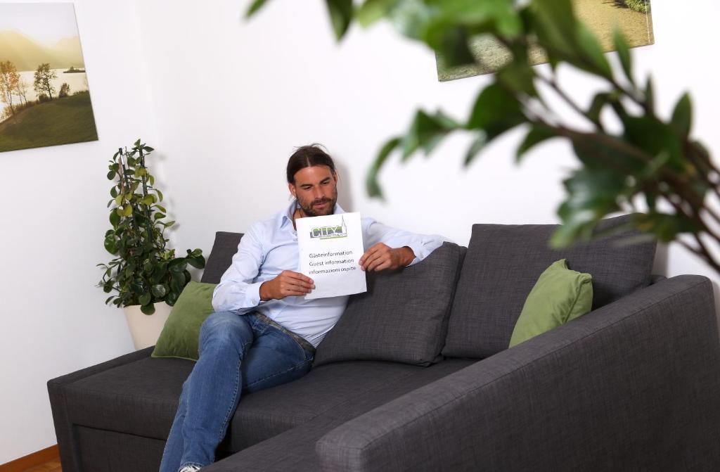 Posezení v ubytování City Appartements Villach