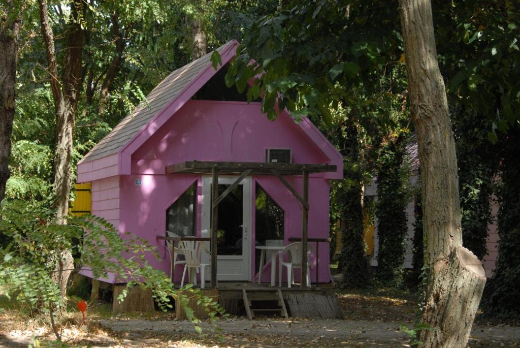 Zahrada ubytování Camping Paradis Bellerive