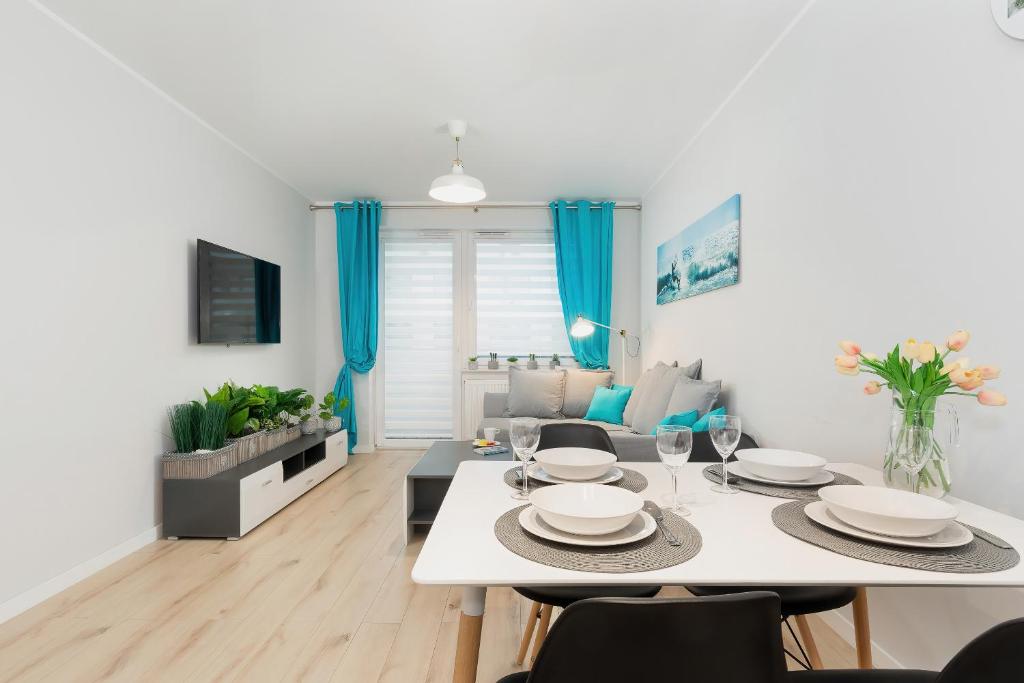 Apartamenty BLIŻEJ MORZA Siłownia i Taras Widokowy Kołobrzeg by Noclegi Renters - Appartamento Con Balcone