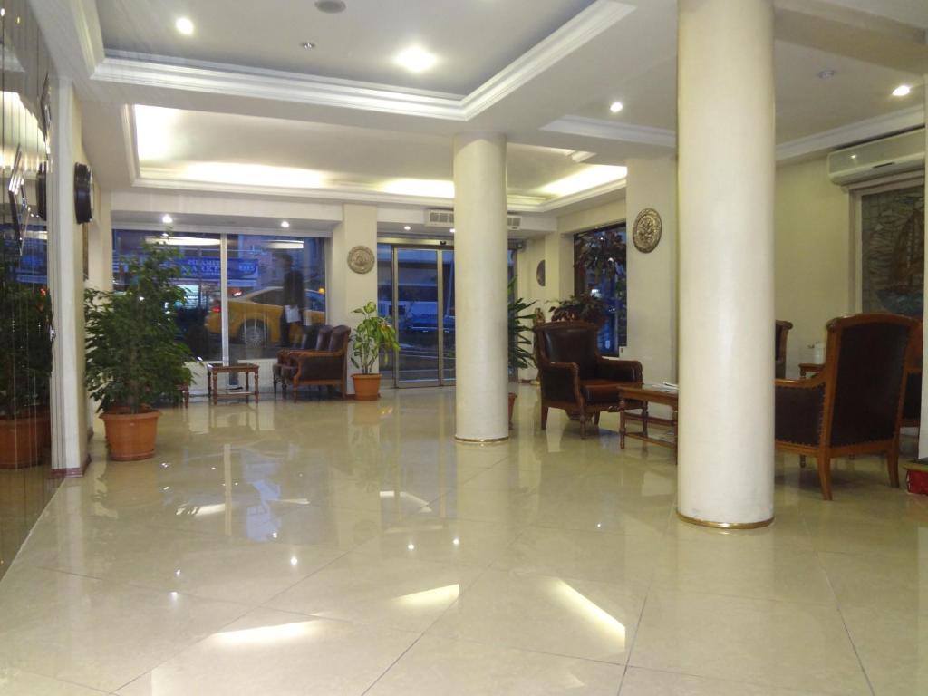 Vstupní hala nebo recepce v ubytování Ozilhan Hotel
