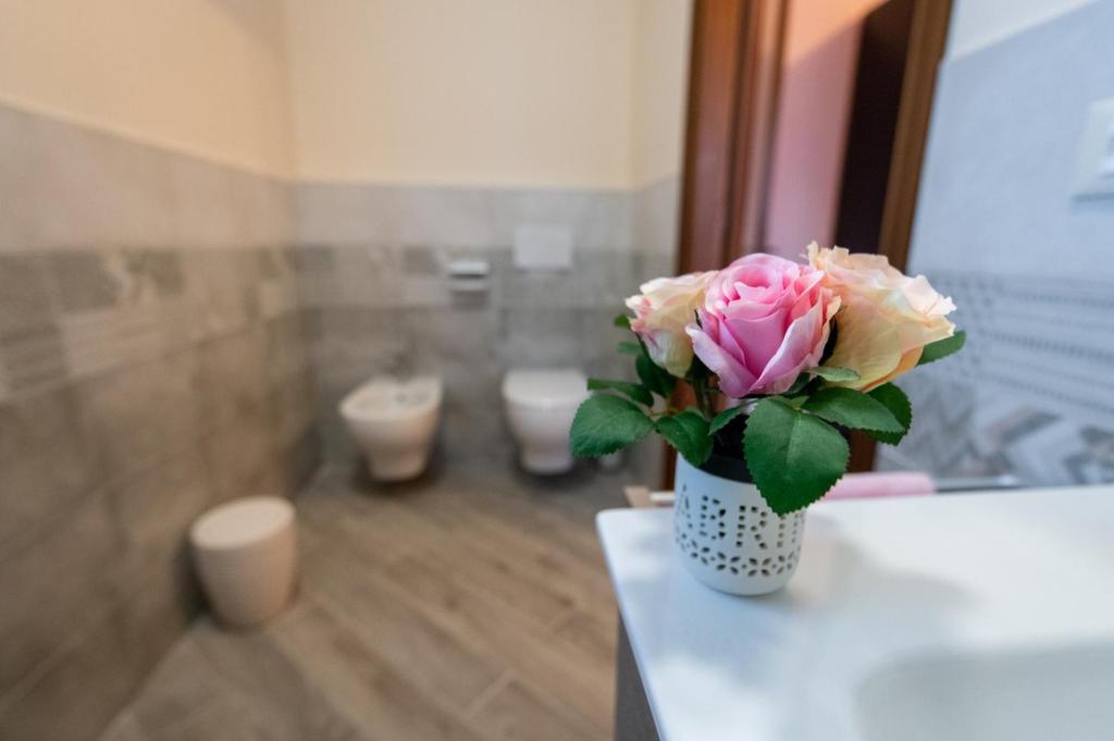 Łazienka w obiekcie B&B Il castagno