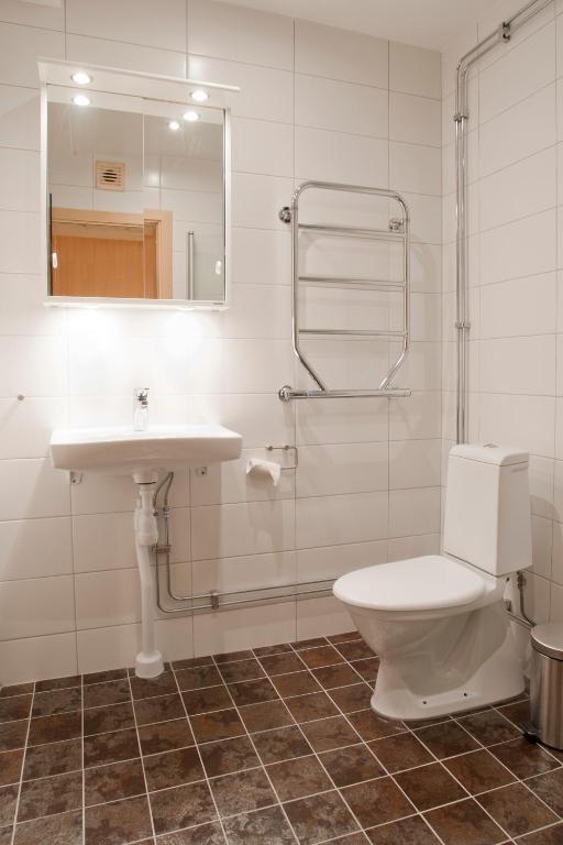 Ванная комната в Hotell Klövsjöfjäll