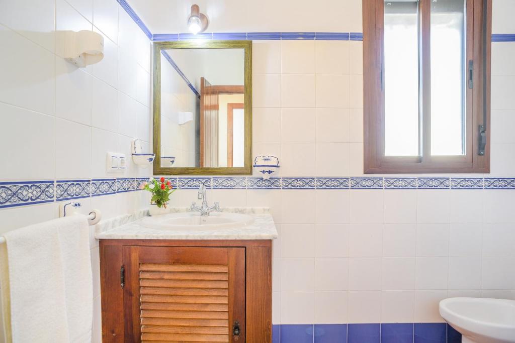 Koupelna v ubytování Chalet Villanueva - Sólo Familias