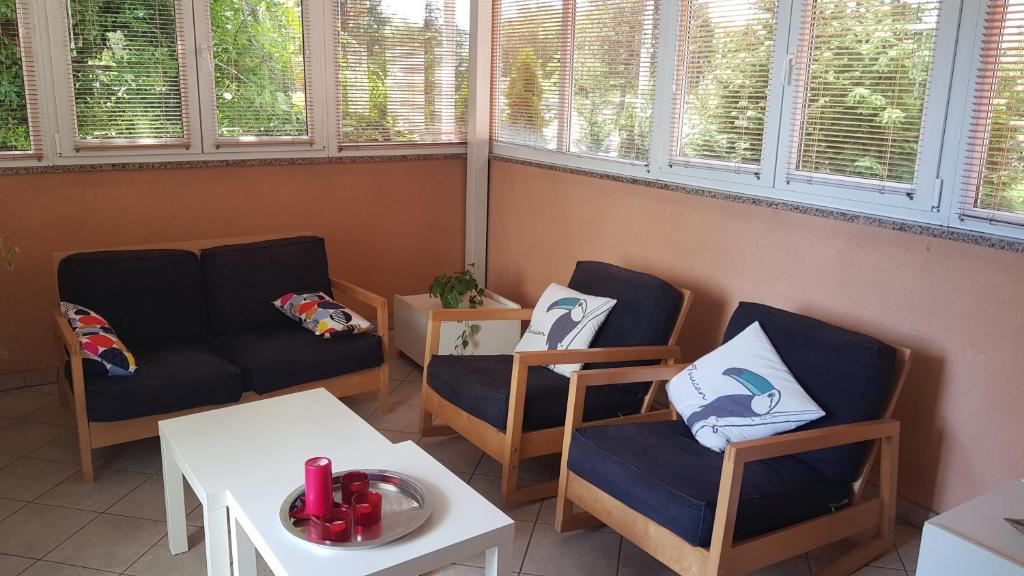 Posedenie v ubytovaní Apartment 40