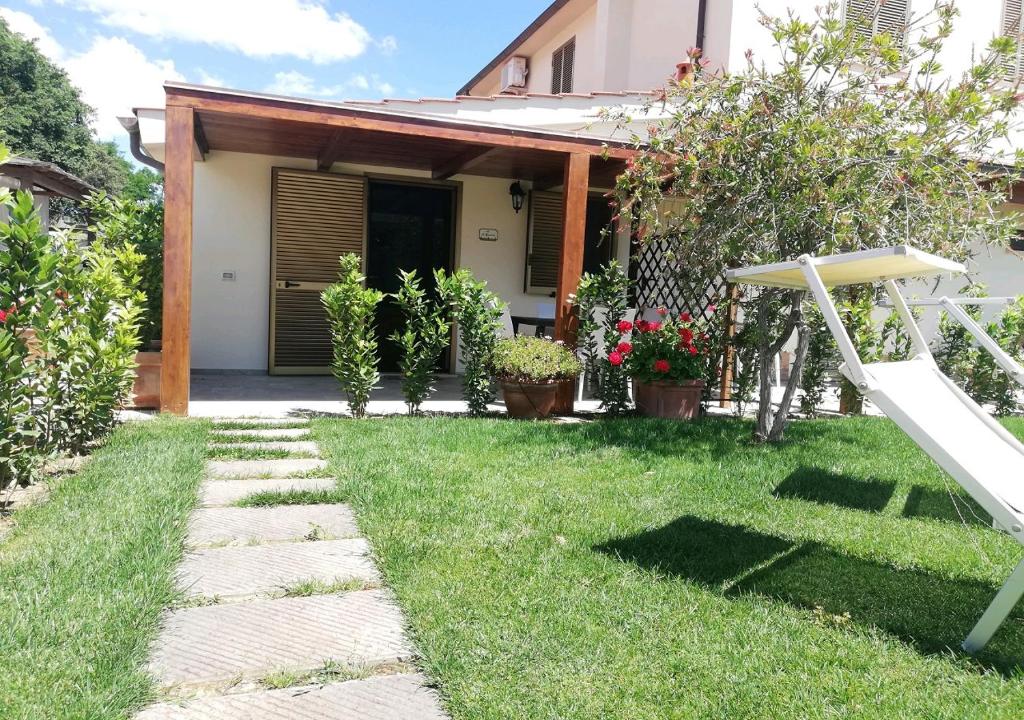 Vonkajšia záhrada v ubytovaní Agriturismo Diaccia Botrona