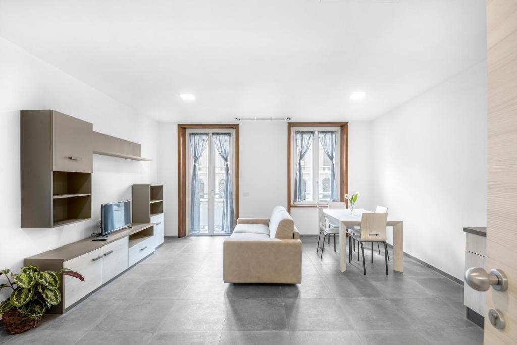 Kuchyň nebo kuchyňský kout v ubytování Como City Home