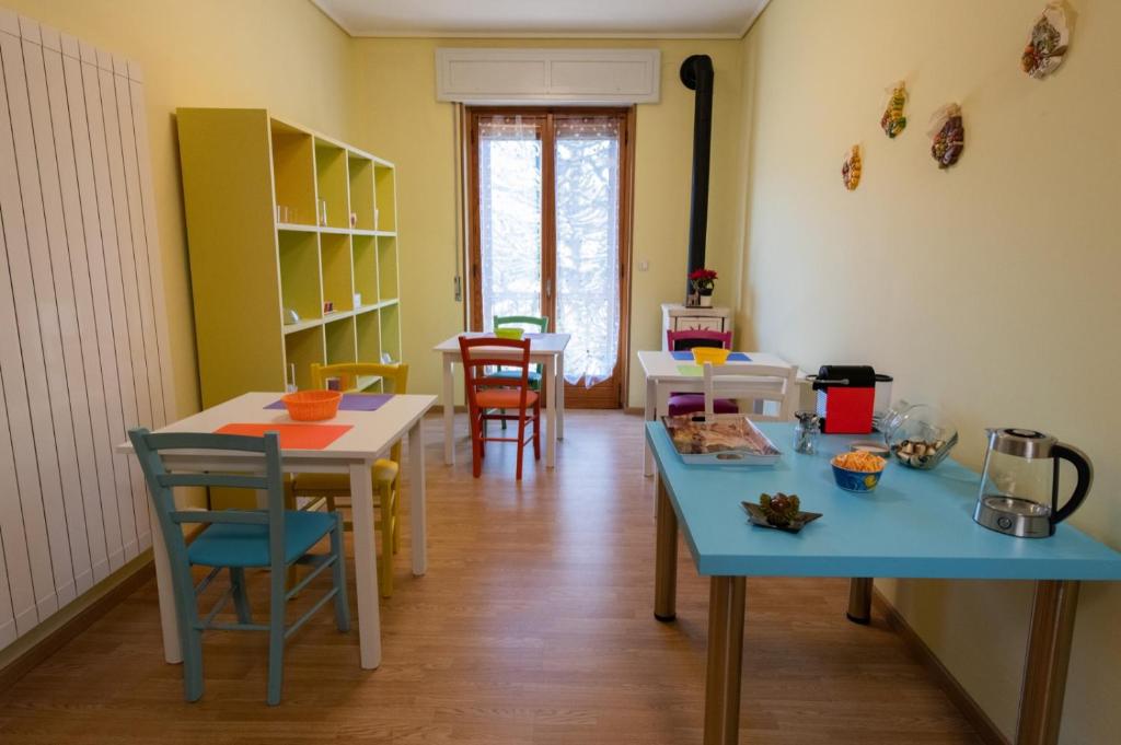 Zestaw do parzenia kawy i herbaty w obiekcie B&B Il castagno