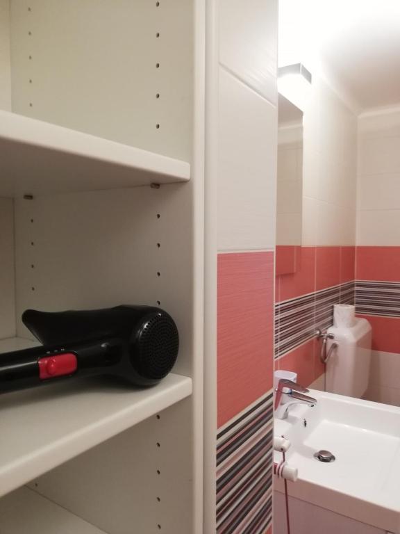 Koupelna v ubytování Apartments Mas