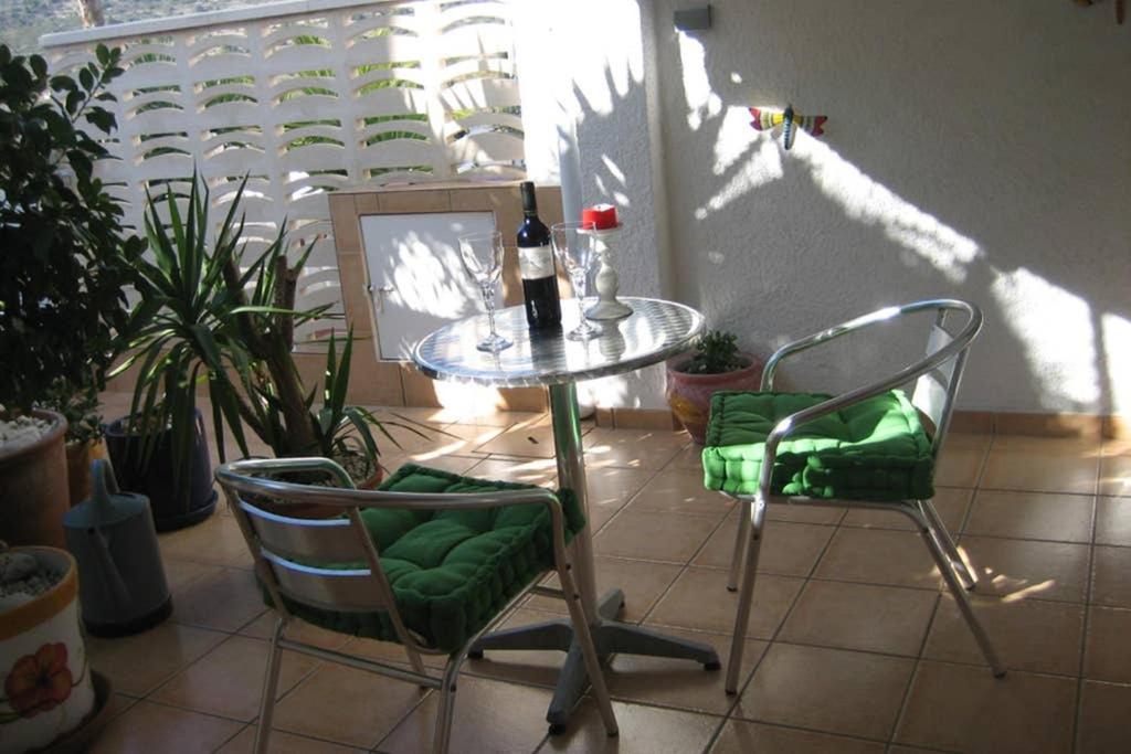 Χώρος καθιστικού στο Apartamento Pichells