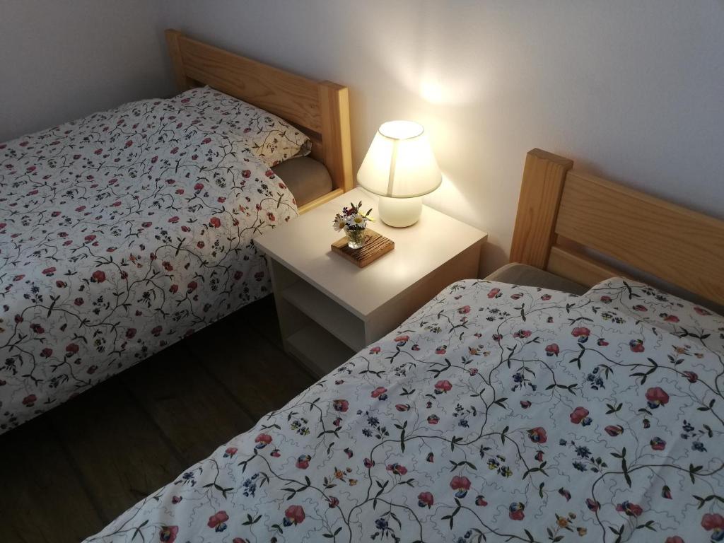 Postel nebo postele na pokoji v ubytování Apartments Mas