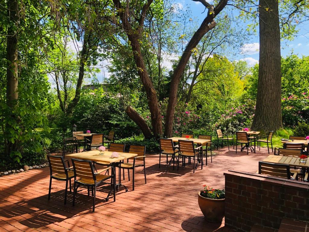 Zahrada ubytování Landhotel Gutshof im Oertzetal in Oldendorf, Südheide