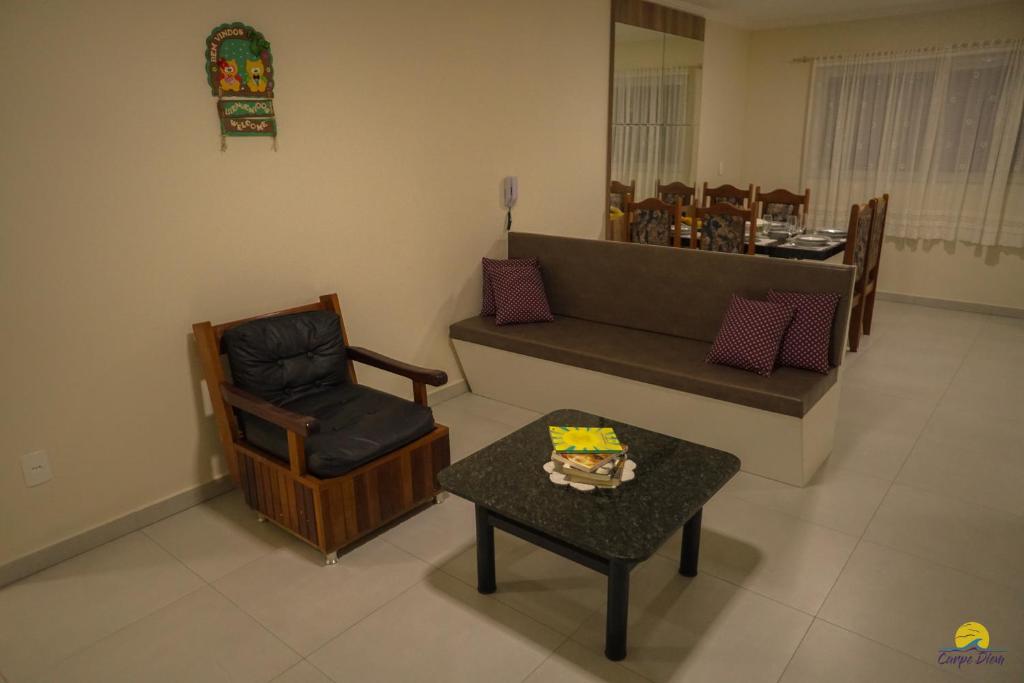  Apartamento completo a 700 metros da praia