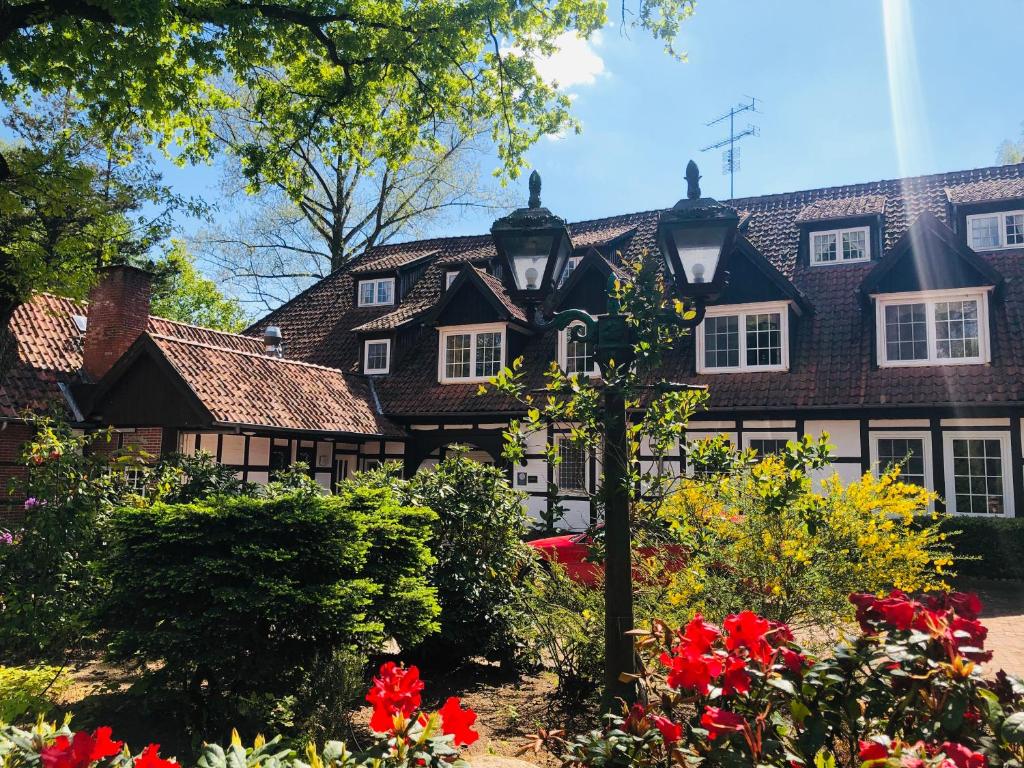 Zahrada ubytování Landhotel Gutshof im Oertzetal in Oldendorf, Südheide