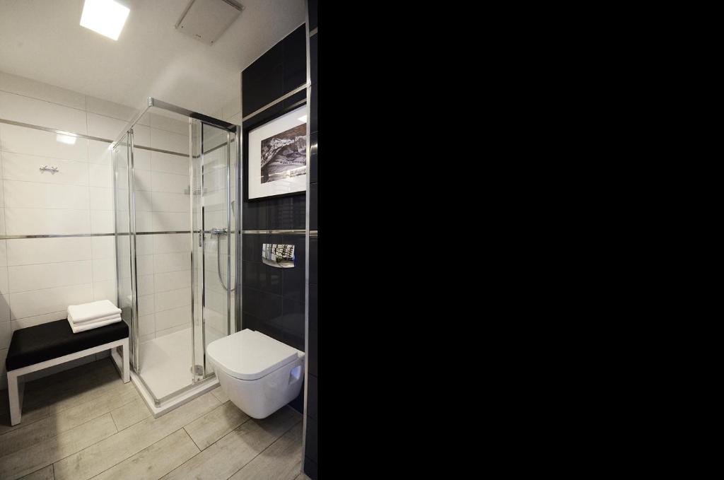 Kúpeľňa v ubytovaní Apartamenty Biała Sowa Czarna Góra