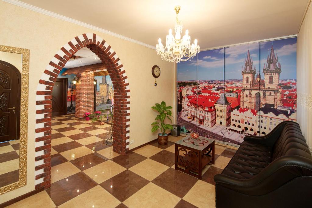 Posezení v ubytování Hotel Hottey