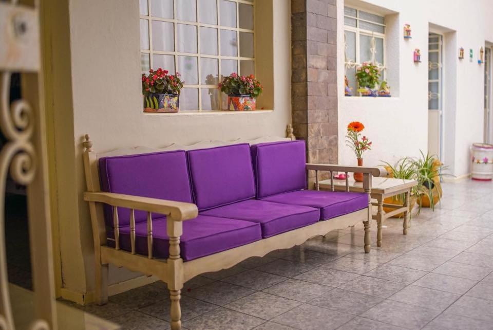 Posezení v ubytování Hostal Tlaquepaque