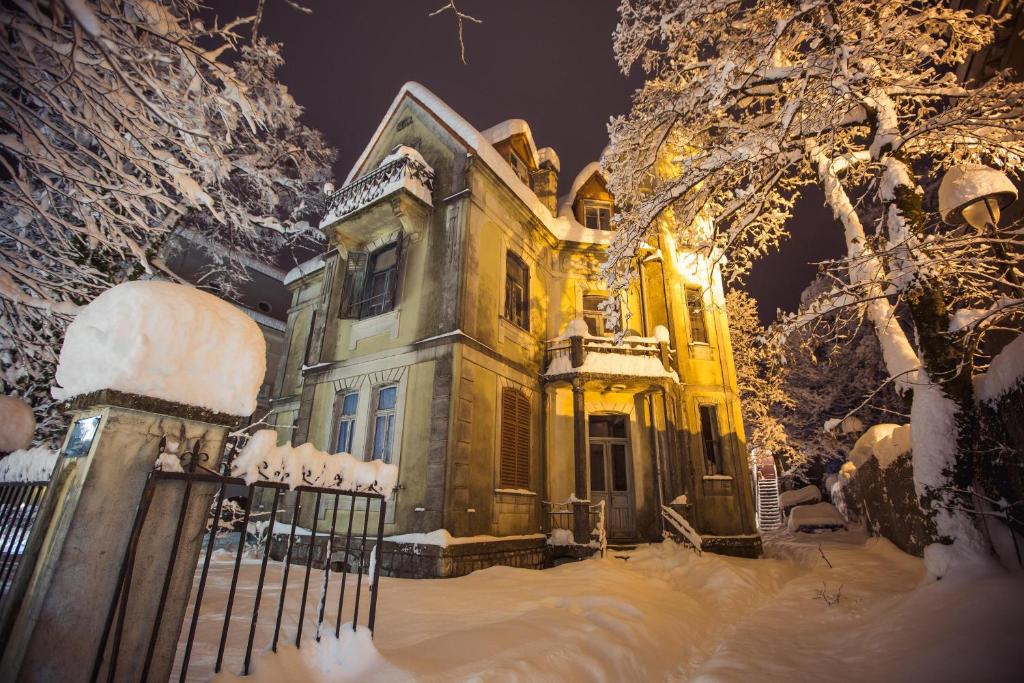 Hotel Dapčević v zimě