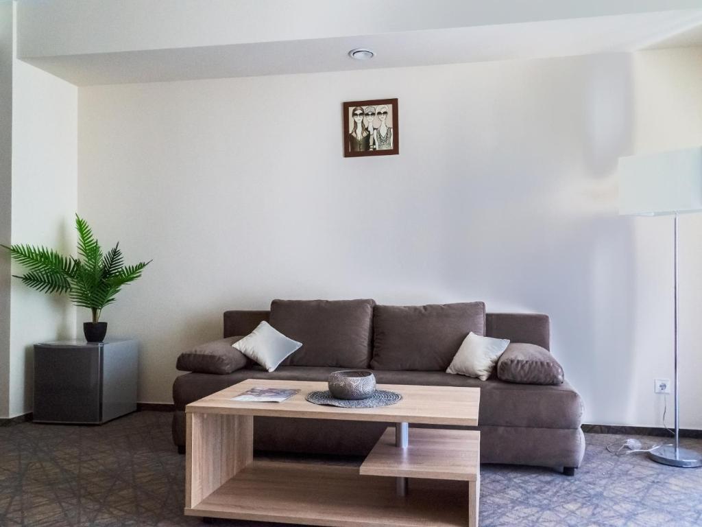 Posezení v ubytování Easy Suites Hévíz