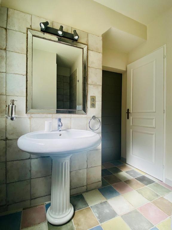 Ein Badezimmer in der Unterkunft Villa Agrippa