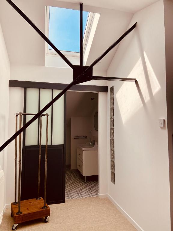 Ein Bett oder Betten in einem Zimmer der Unterkunft Villa Agrippa