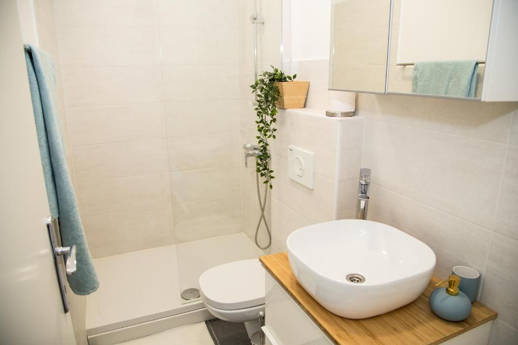 Kúpeľňa v ubytovaní Apartment Gordon