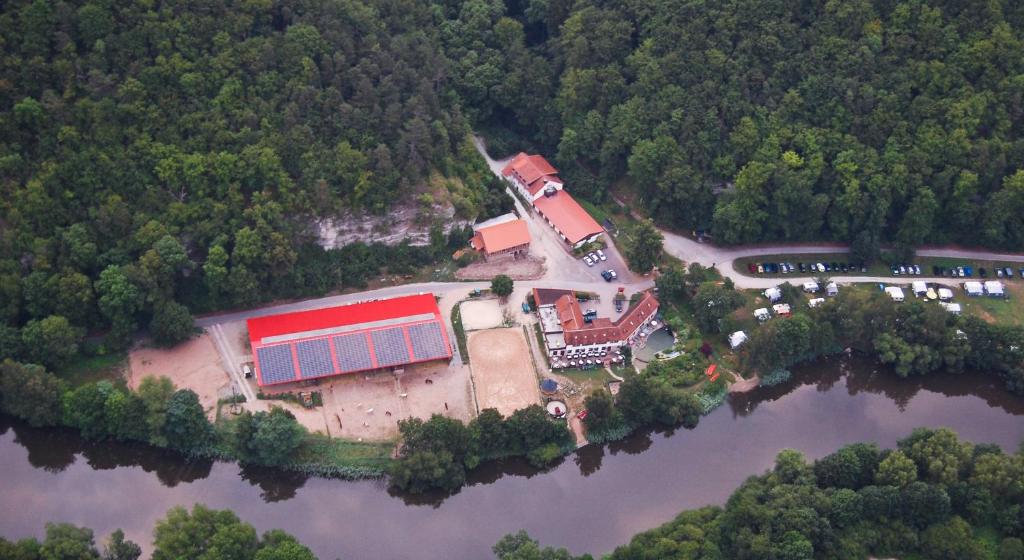Paesaggio naturale nelle vicinanze of country house
