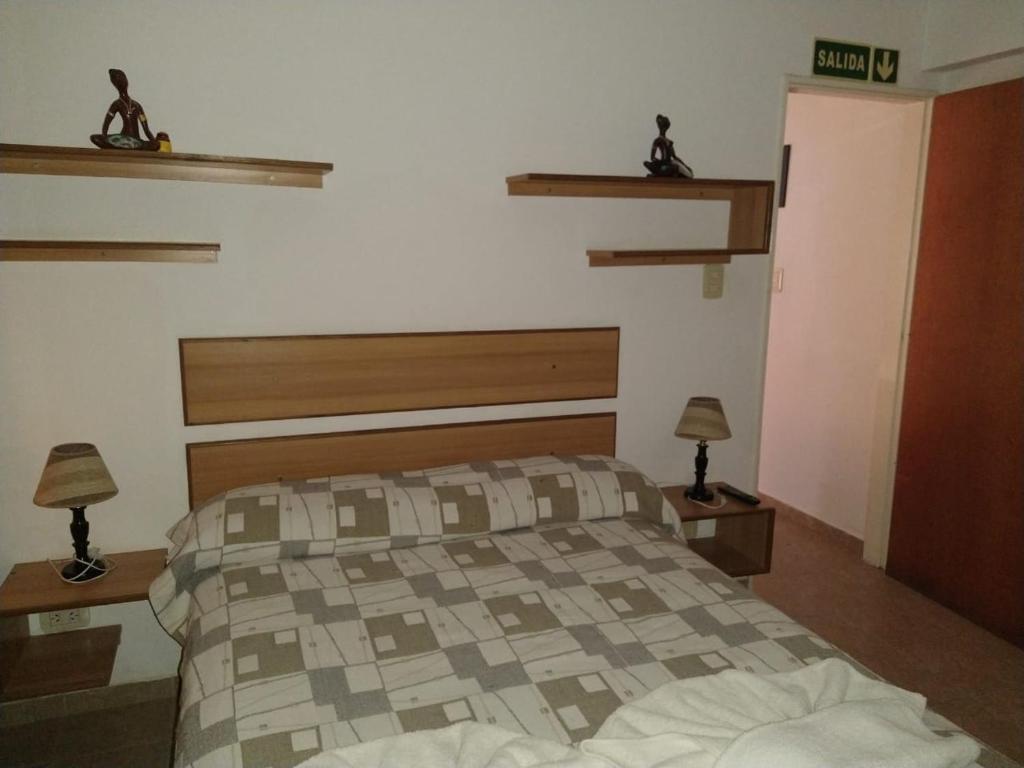 Postel nebo postele na pokoji v ubytování La Loma