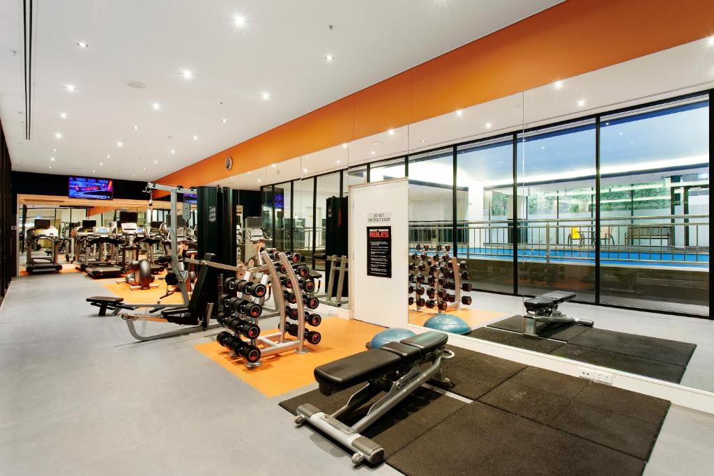 Fitness centrum a/nebo fitness zařízení v ubytování Pullman Melbourne Albert Park