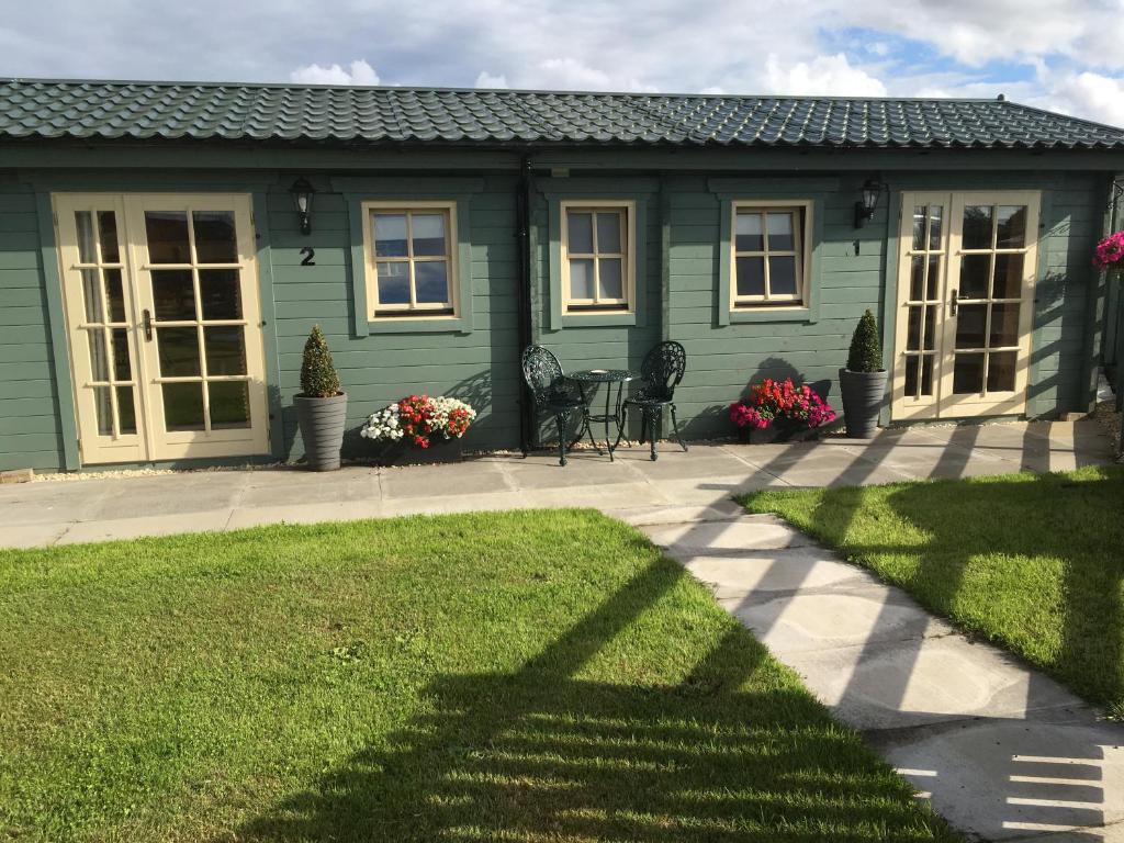 Zahrada ubytování Auchenlea lodges