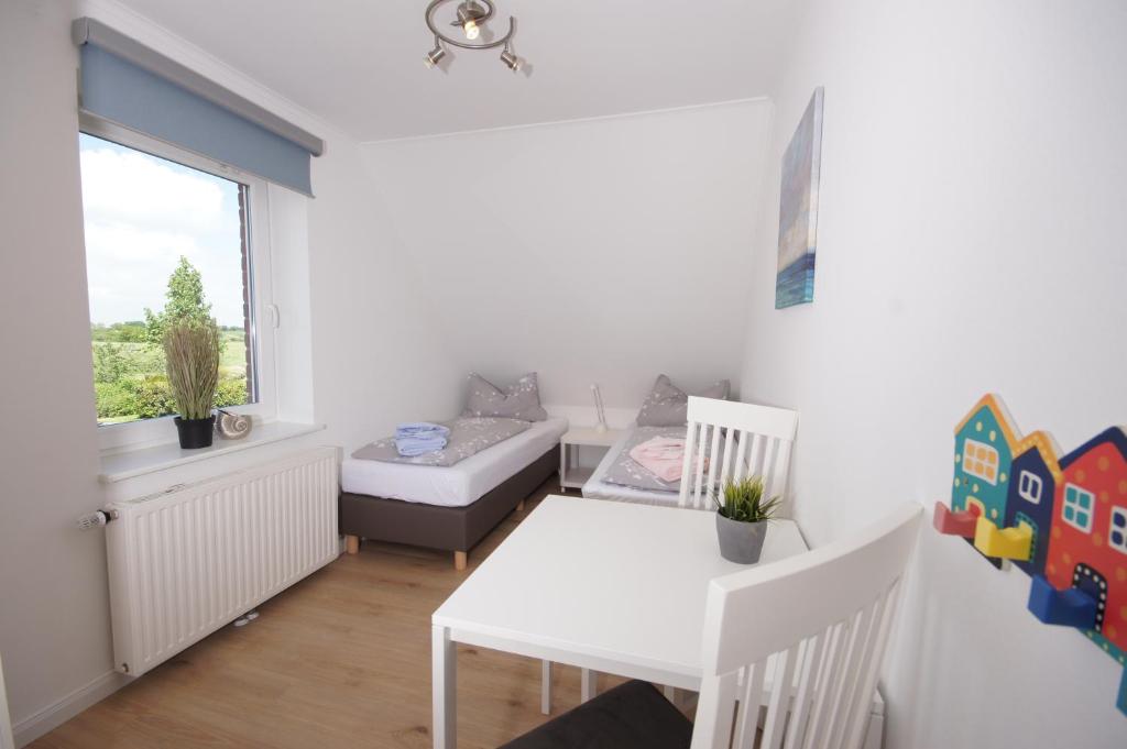 Posezení v ubytování Ferienhaus II Wiesenblick