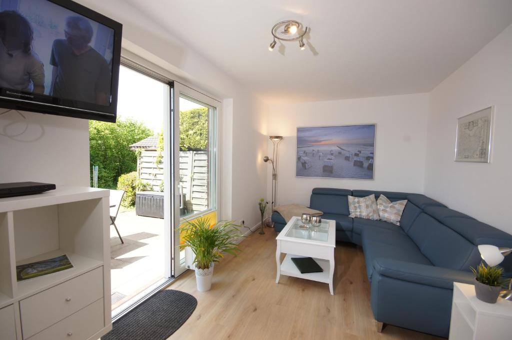 Posezení v ubytování Ferienhaus II Wiesenblick