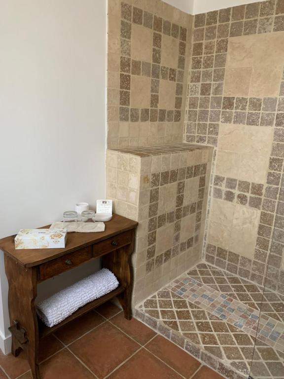 Koupelna v ubytování Chambre d'hôtes Le Clos 67
