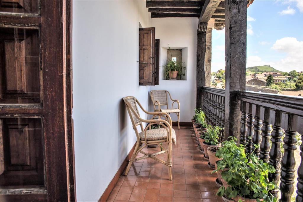 Un balcón o terraza de Hotel Museo Los Infantes